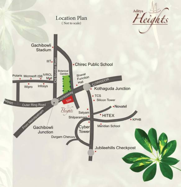  heights Location Plan