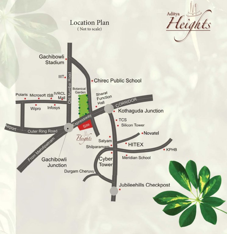 heights Location Plan