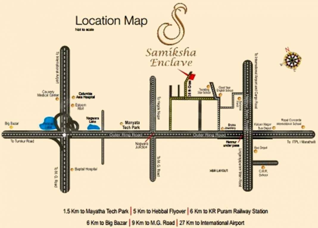 Images for Location Plan of SLV Structures Samiksha Enclave