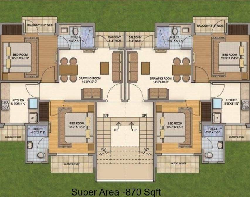  krishna nakshatra home Cluster Plan