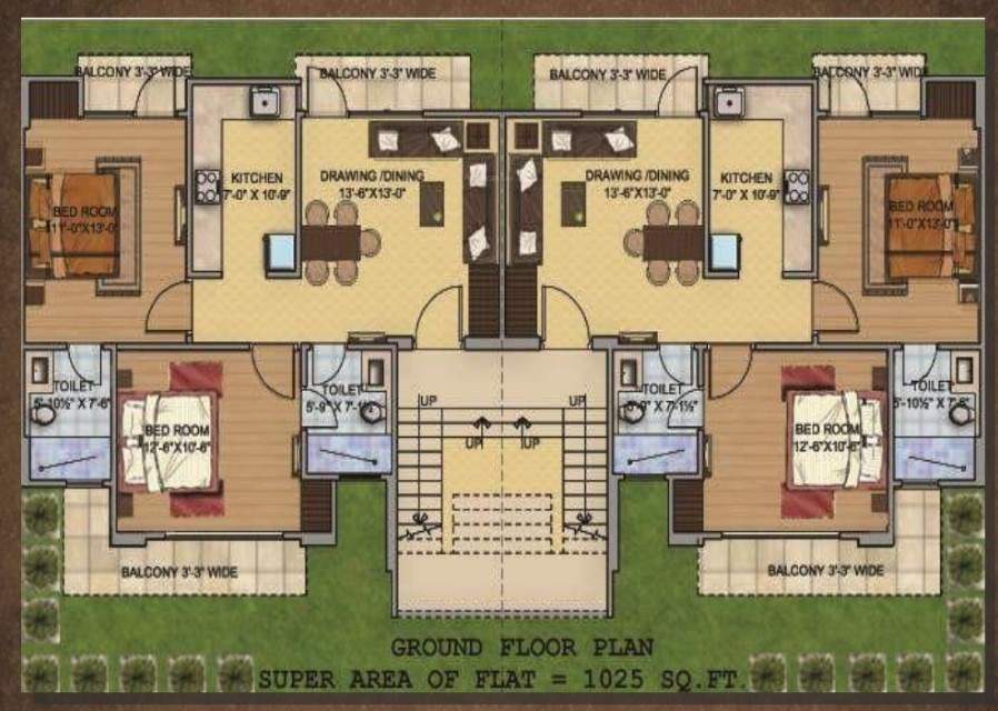  krishna nakshatra home Cluster Plan