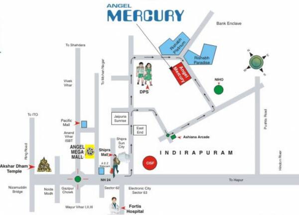 Location Plan angel-mercury Location Plan