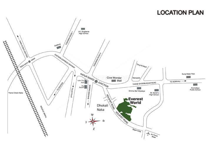  everest world Location Plan