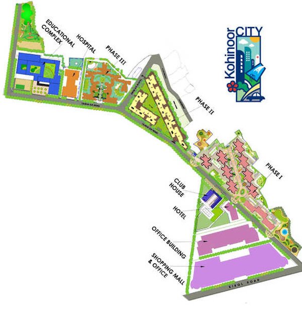  kohinoor city phase i Master Plan