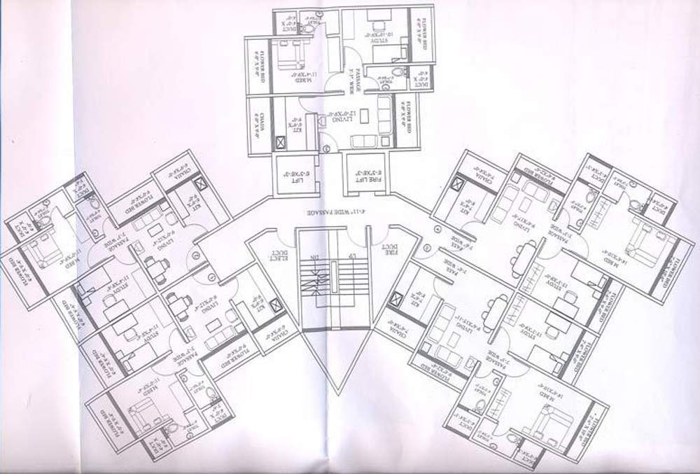 Images for Cluster Plan of KVC Developers Prathampad Apartments