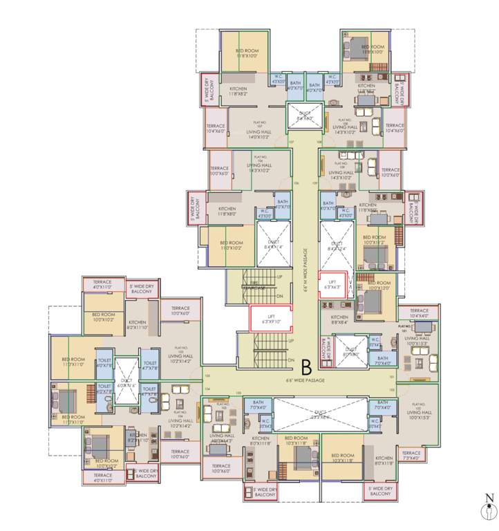  pristine palms Cluster Plan