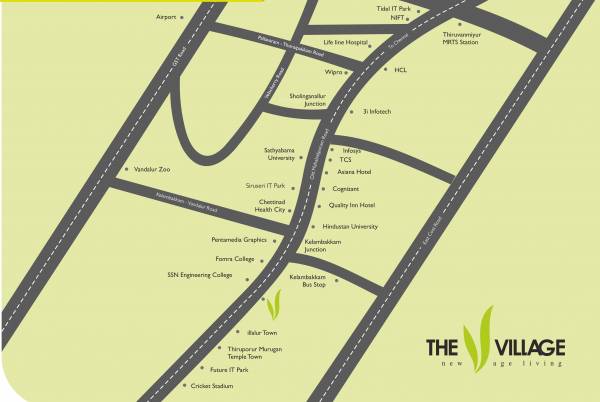  the-village Location Plan