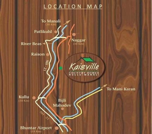  kais-ville-country-homes Location Plan