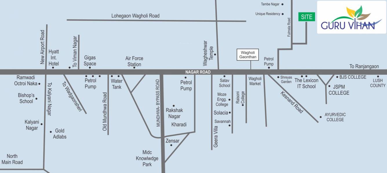 Images for Location Plan of Guru Developers and Associates Vihan