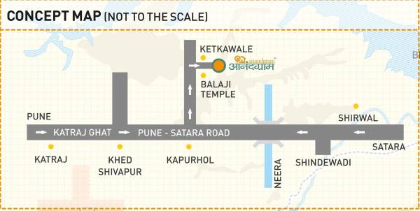  anandgram-ketkawale Location Plan