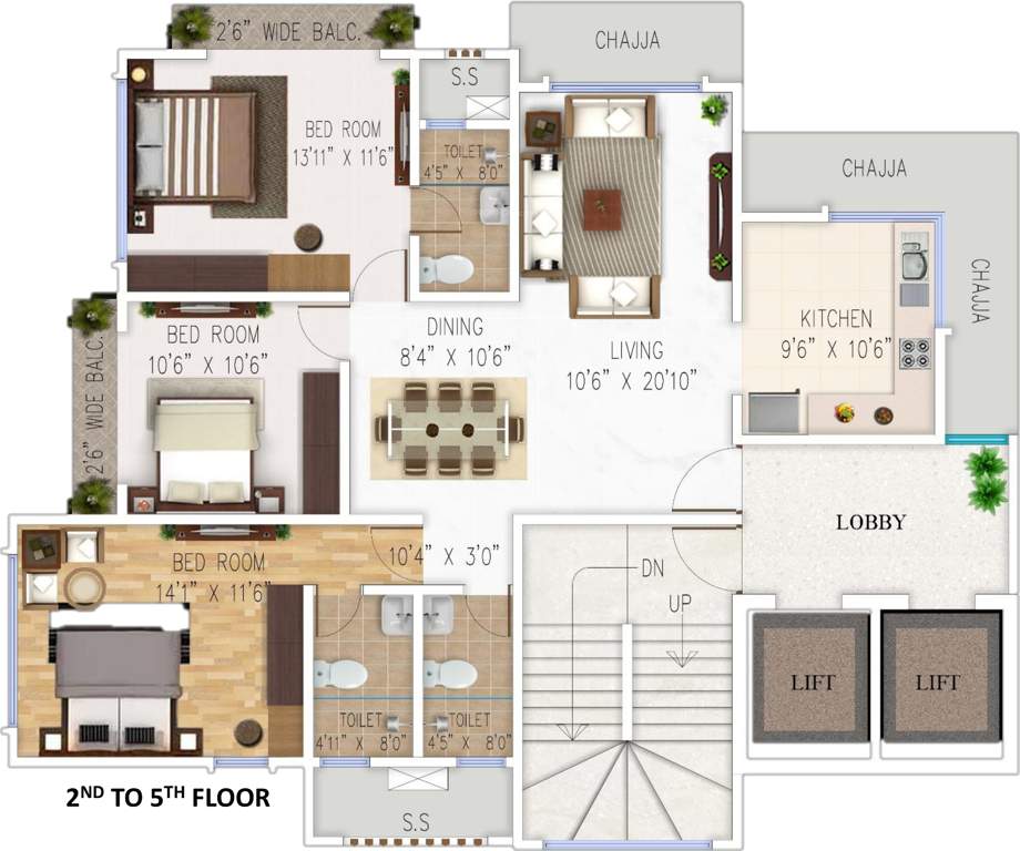  anand bhavan pristino Images for Cluster Plan of Garodia Anand Bhavan Pristino