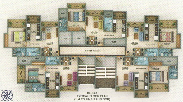 dosti p180 Cluster Plan