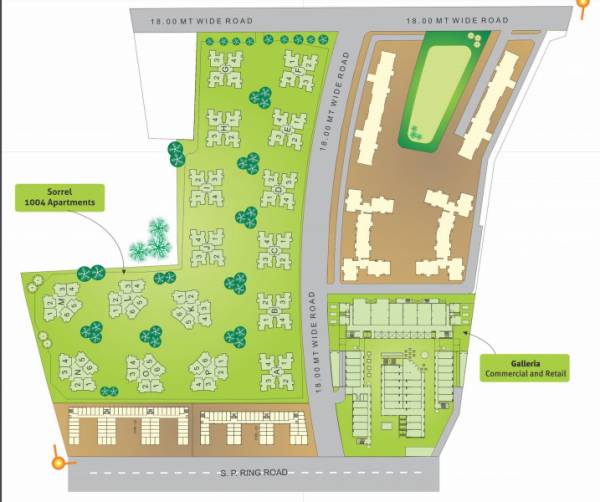  applewoods-township Layout Plan