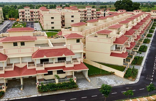 Elevation  gulmohar gardens Elevation