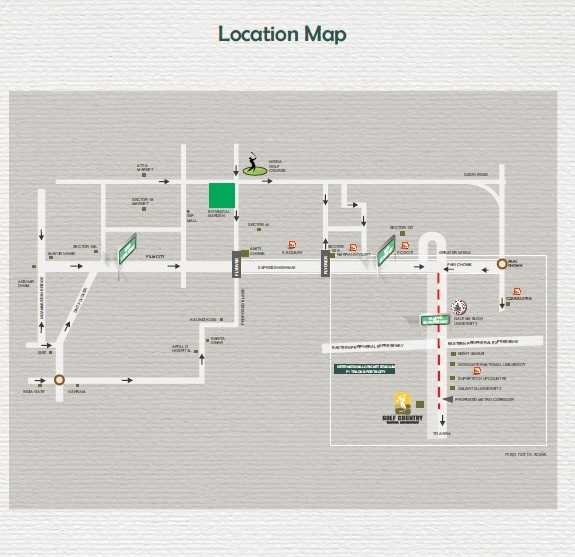  golf-country Location Plan