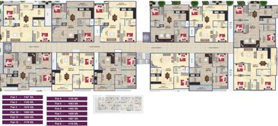  tower Images for Cluster Plan of BSR Tower