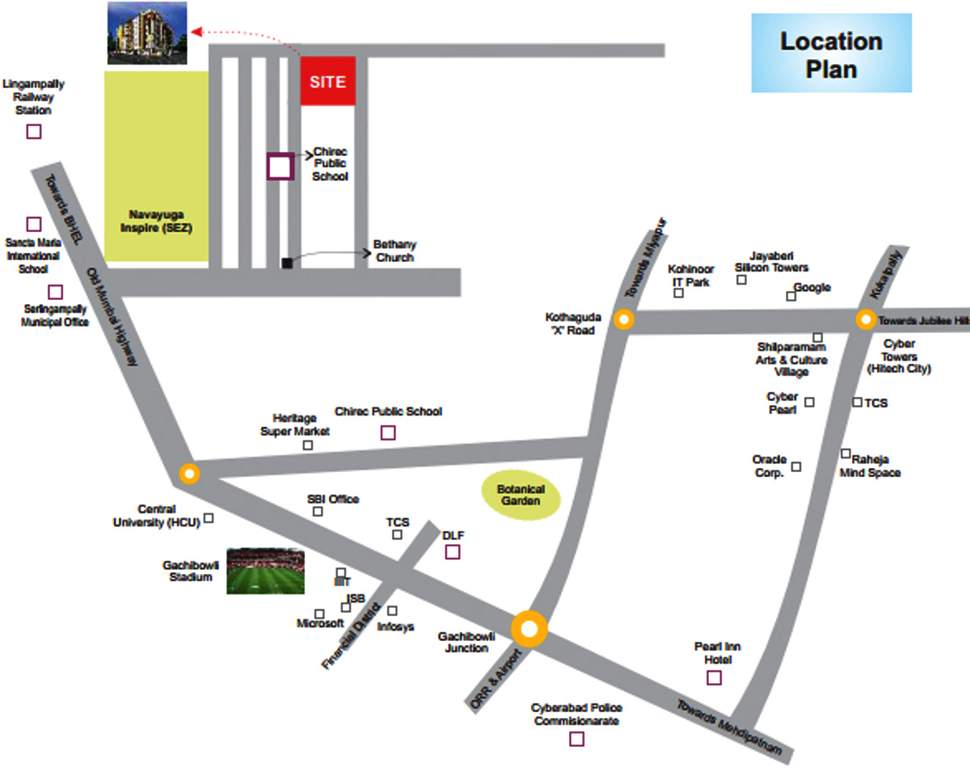  inspire Images for Location Plan of Infocity Inspire