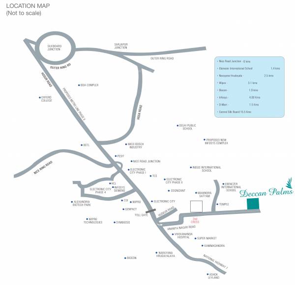 Images for Location Plan of Rishi Deccan Palms 2
