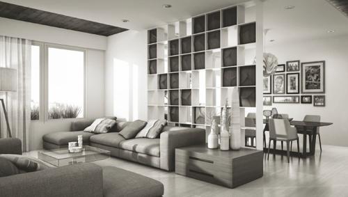  shivalik-residences Living Area
