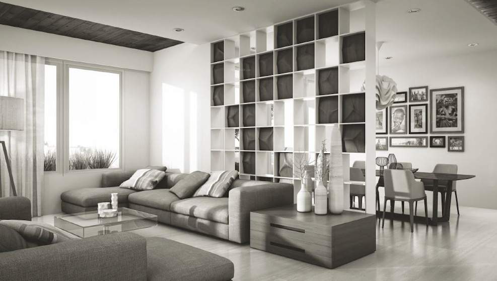  shivalik residences Living Area