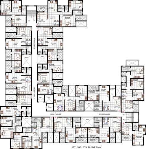 Images for Cluster Plan of Sneha Riddhi Siddhi Enclave