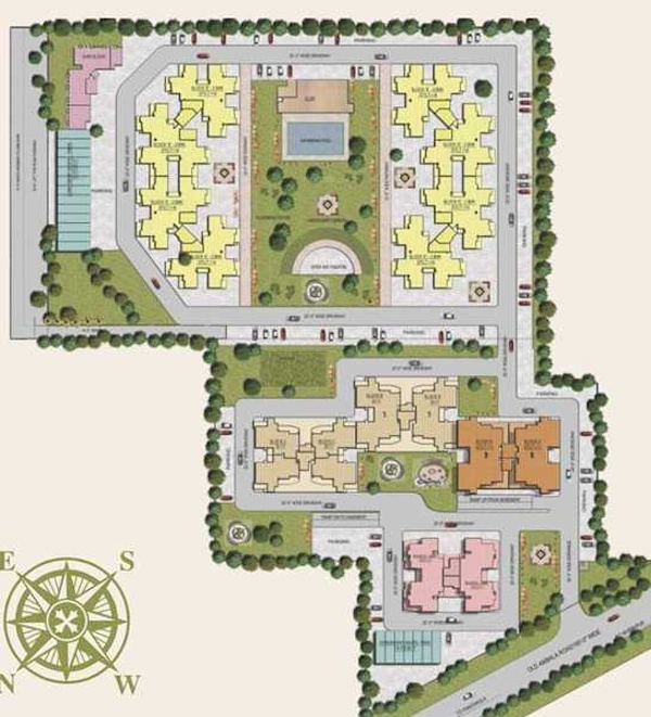  golden sand apartments Master Plan
