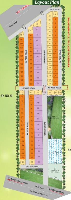 Images for Layout Plan of Merusri Bharathi Enclave