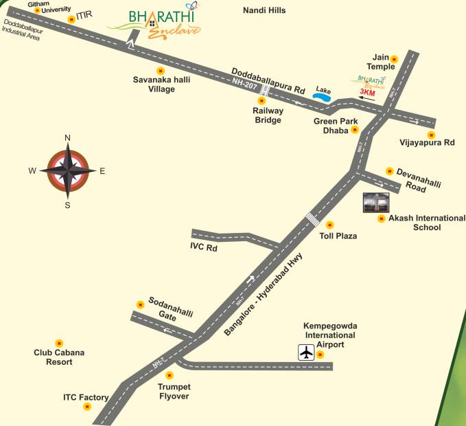 Images for Location Plan of Merusri Bharathi Enclave