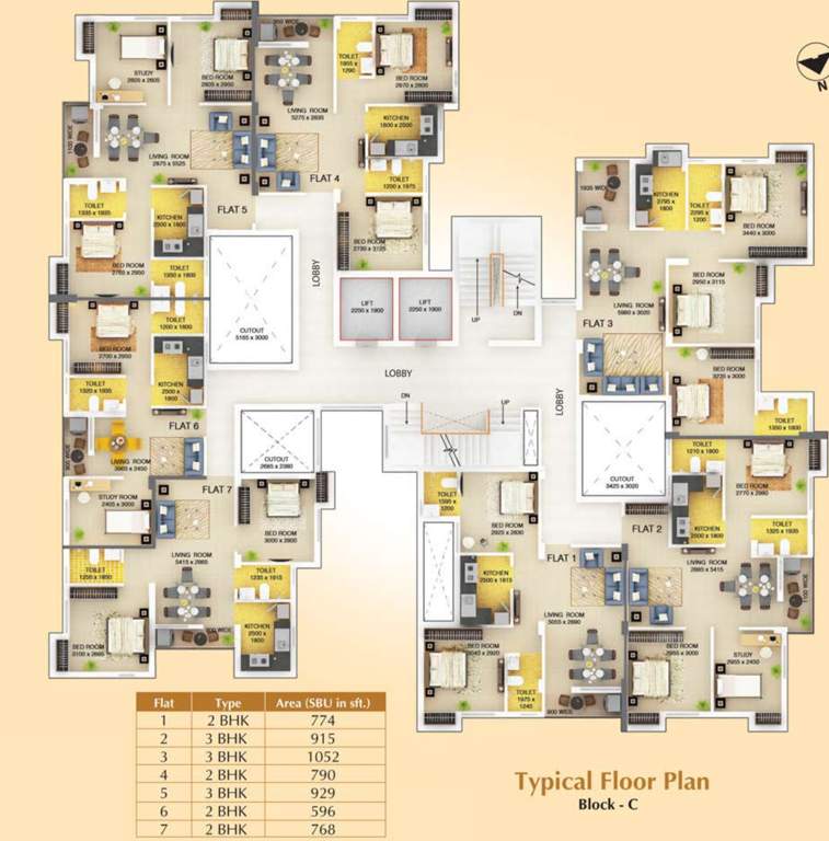  parkwoods estate Images for Cluster Plan of Signum Parkwoods Estate