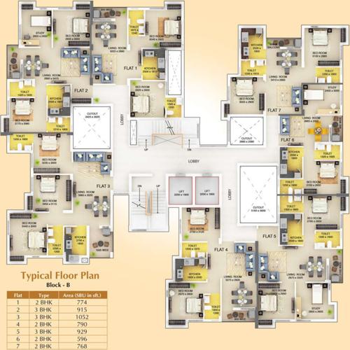  parkwoods-estate Images for Cluster Plan of Signum Parkwoods Estate