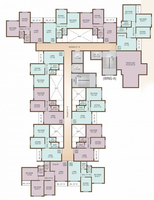  tulsi city  Tulsi Cluster Plan