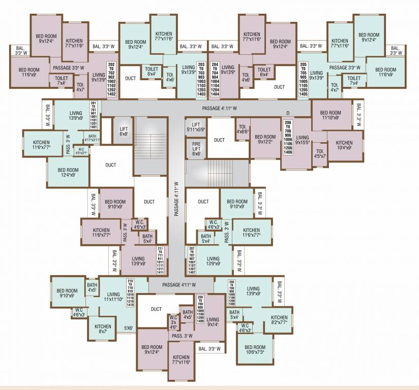  tulsi city  Tulsi Cluster Plan