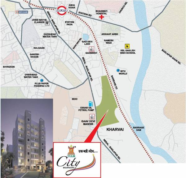  tulsi-city- Location Plan