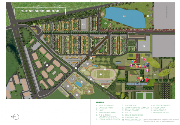  lodha-palava-downtown Master Plan