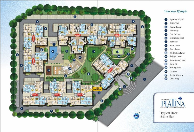  platina terraces Master Plan