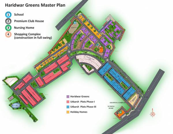  haridwar-greens Master Plan