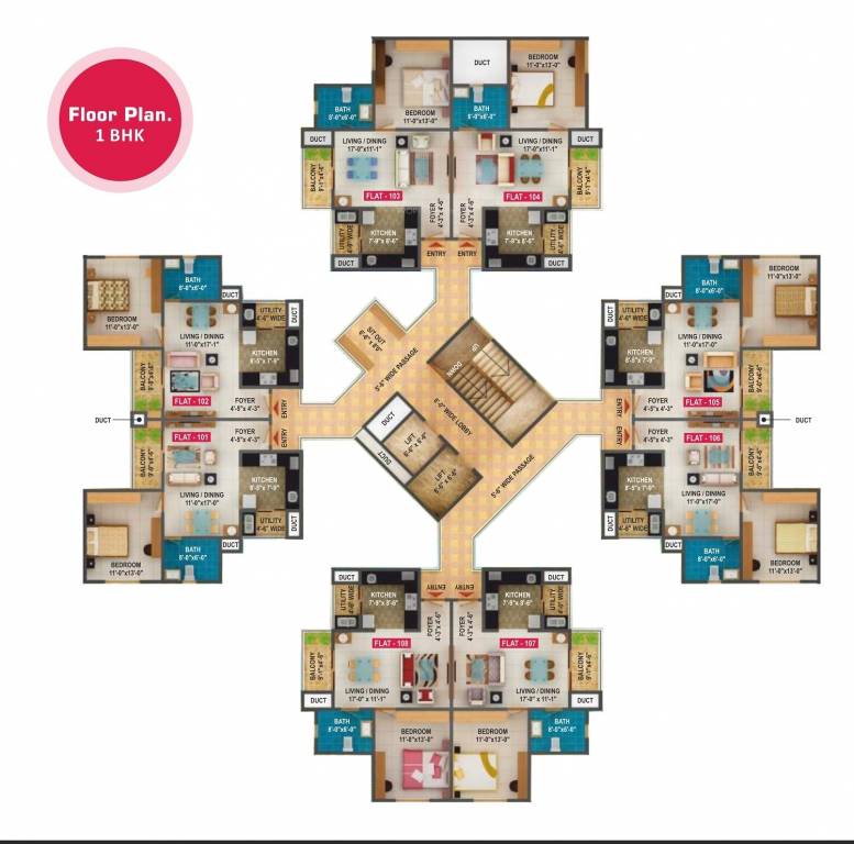  the commune Cluster Plan