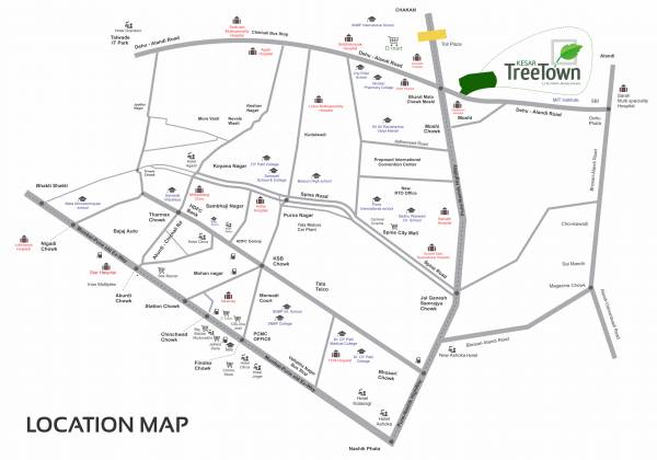  kesar-treetown Location Plan