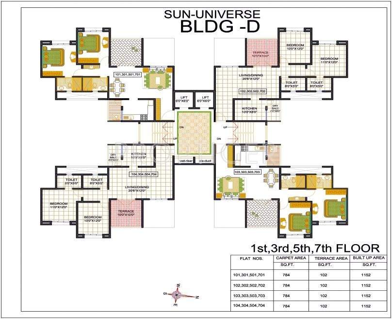  sun universe Images for Cluster Plan of Mittal Group Sun Universe