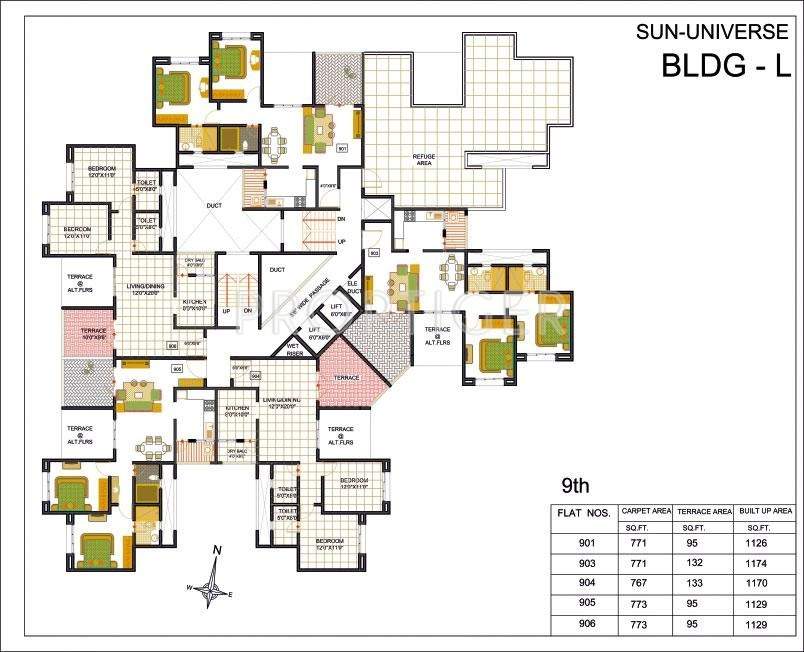  sun universe Images for Cluster Plan of Mittal Group Sun Universe