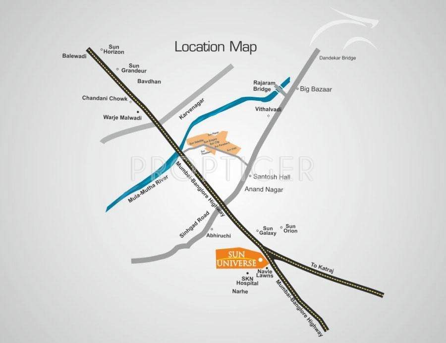  sun universe Images for Location Plan of Mittal Group Sun Universe