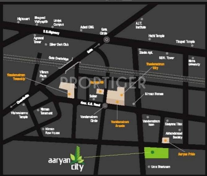 Images for Location Plan of Aaryan Aaryan City
