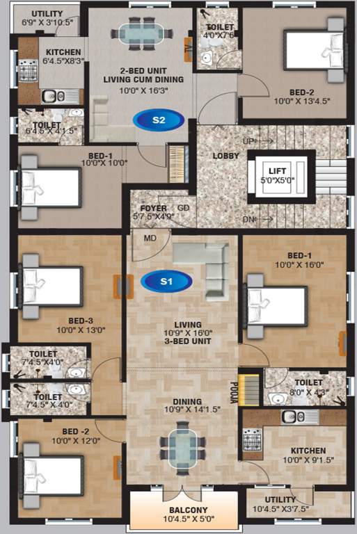 Images for Cluster Plan of Ken Home Sai Krupa