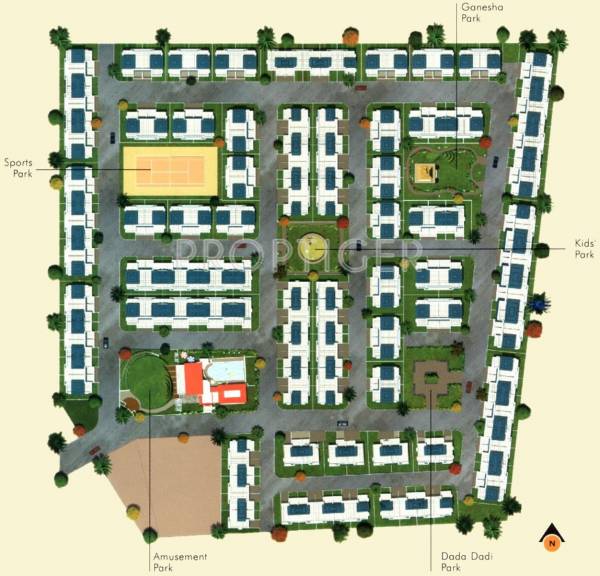 Layout Plan Purple Properties Five gardens Layout Plan