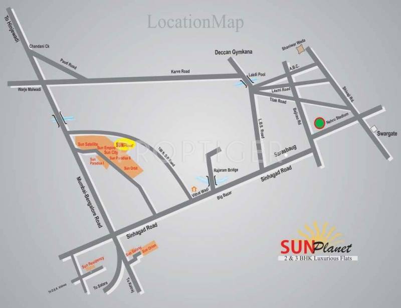 Images for Location Plan of Mittal Group Sun Planet