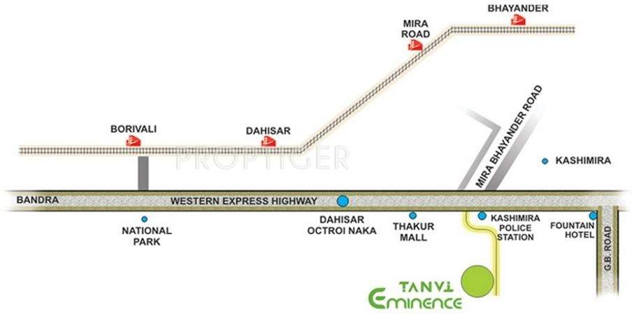  eminence i Images for Location Plan of Tanvi Eminence I