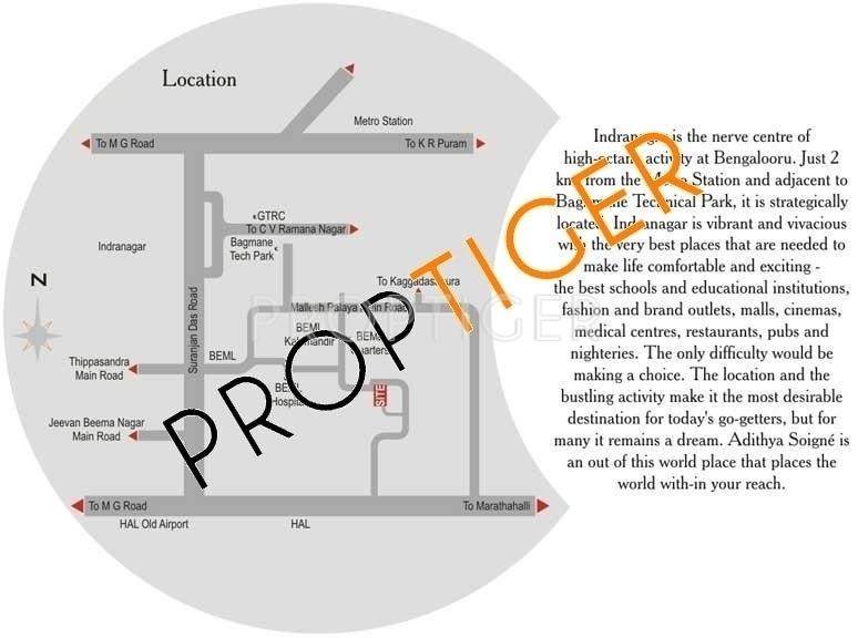  soigne Images for Location Plan of Adithya Soigne