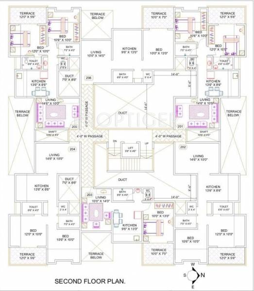 Images for Cluster Plan of A P Bhandari Akshay Glory