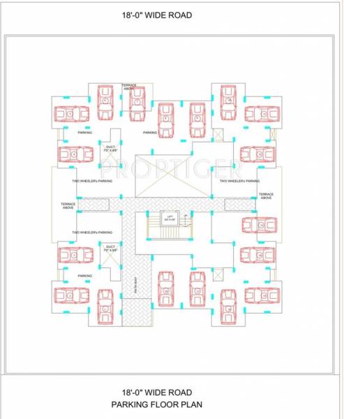 Images for Cluster Plan of A P Bhandari Akshay Glory