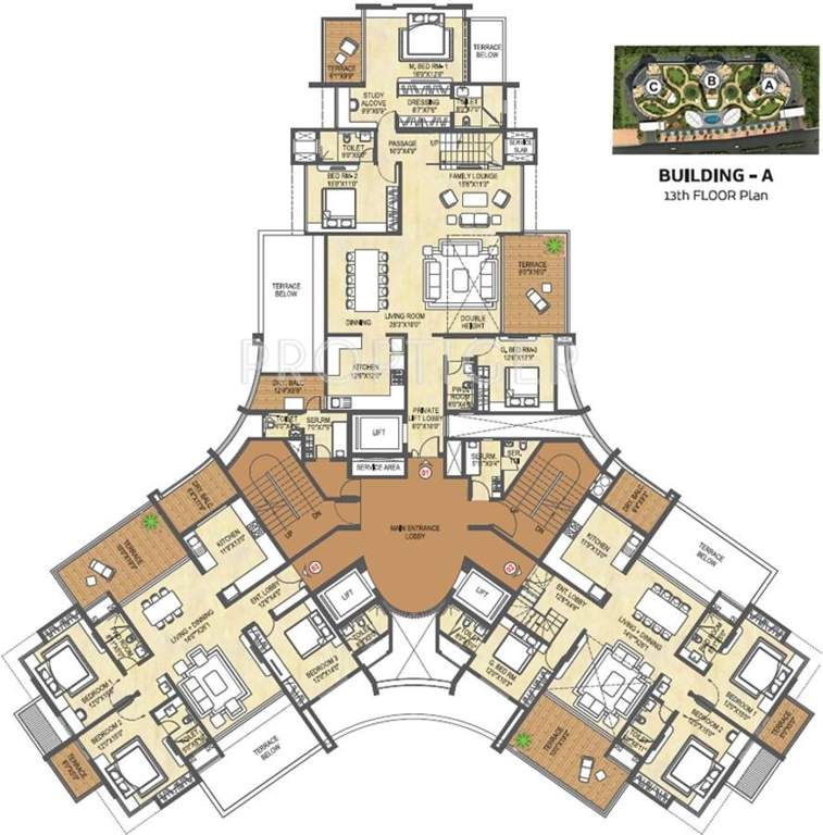 pebbles Images for Cluster Plan of Rainbow Housing Pebbles